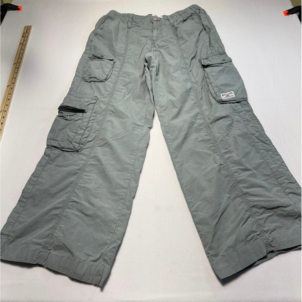 Grunge street wear boho BDG Khaki Y2K Multi-Pocket Cargo Pants 0027A1